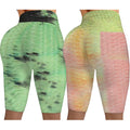 Tie-dye Stretch Yoga Leggings A87980