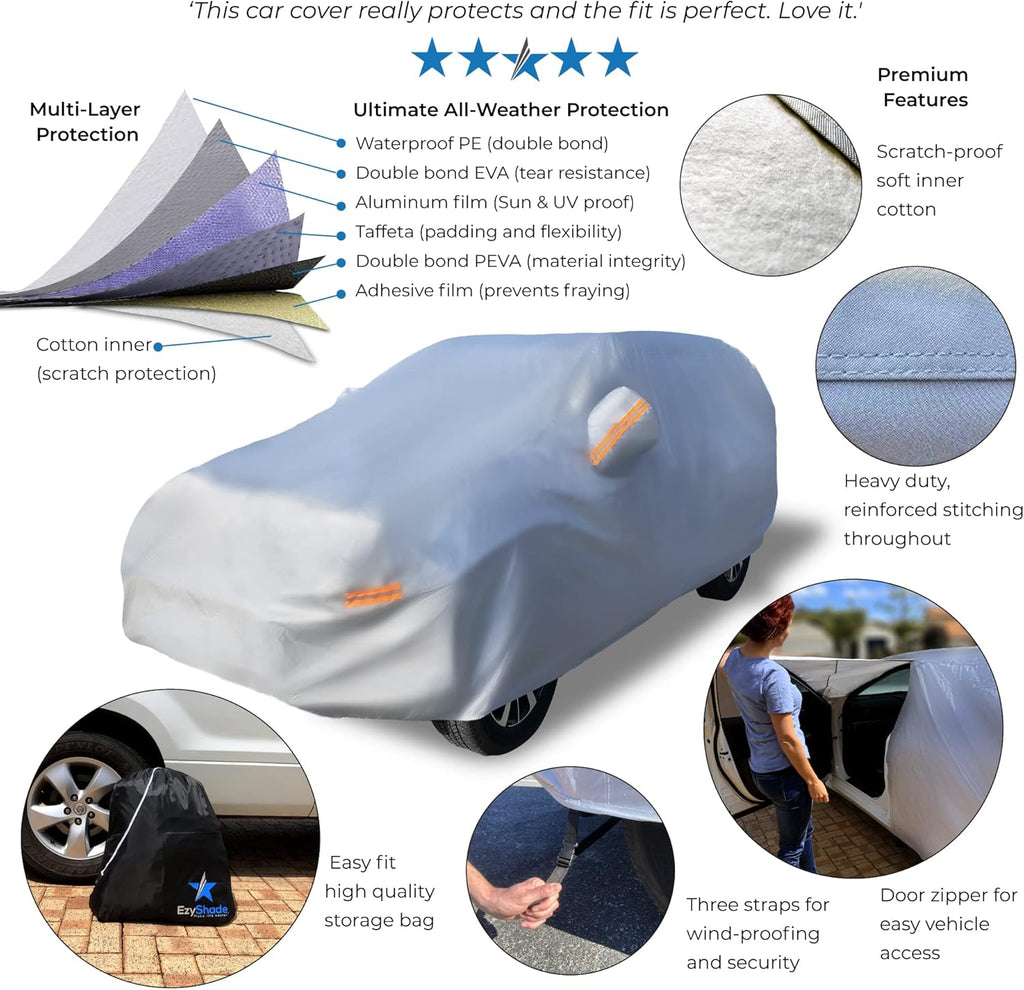 10-Layer Waterproof Car Cover for SUV MPV Jeep A935