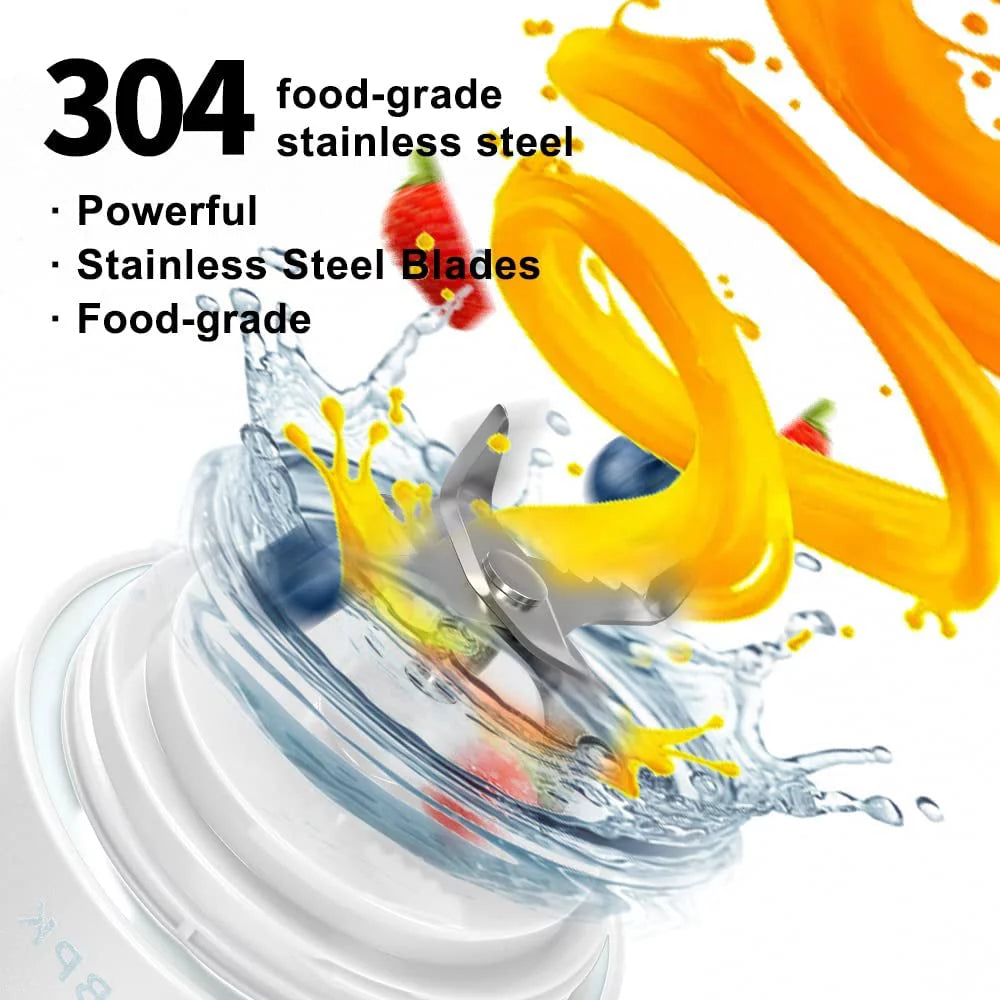 Portable Personal Size Blender with 6 Blades 20 Oz J3984