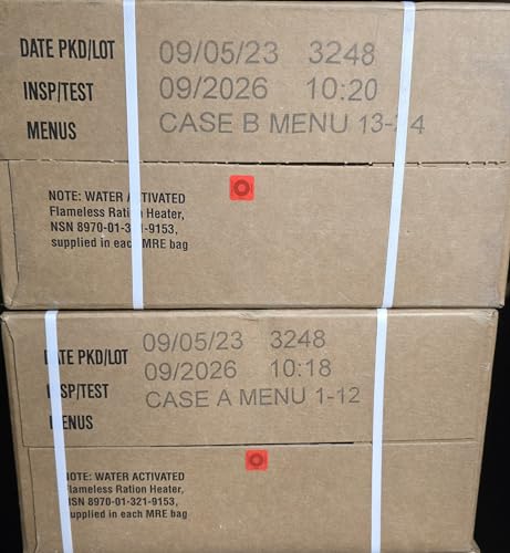 MRE Case – Military MRE Random Case H6144