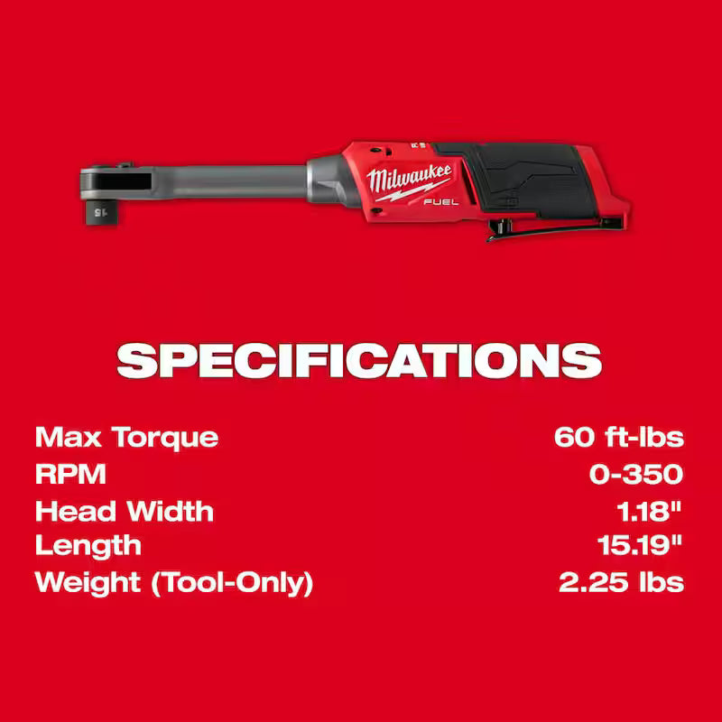 12V Lithium-Ion Brushless Cordless Extended Reach Box Ratchet S660650