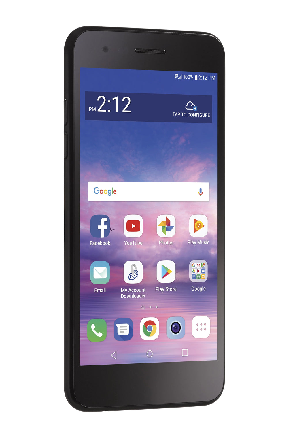 Black Prepaid Smartphone A95026