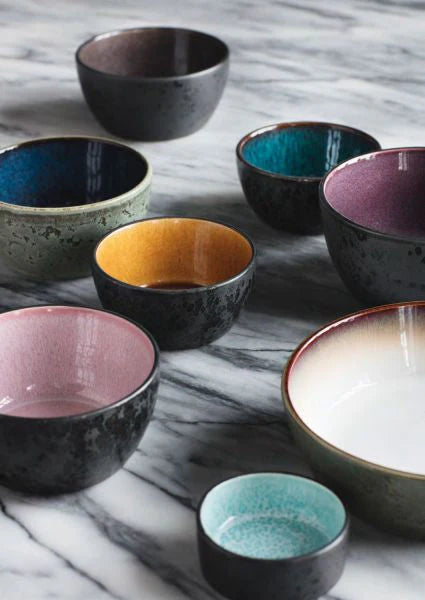 Stoneware Bowl 10cm Grey Z967