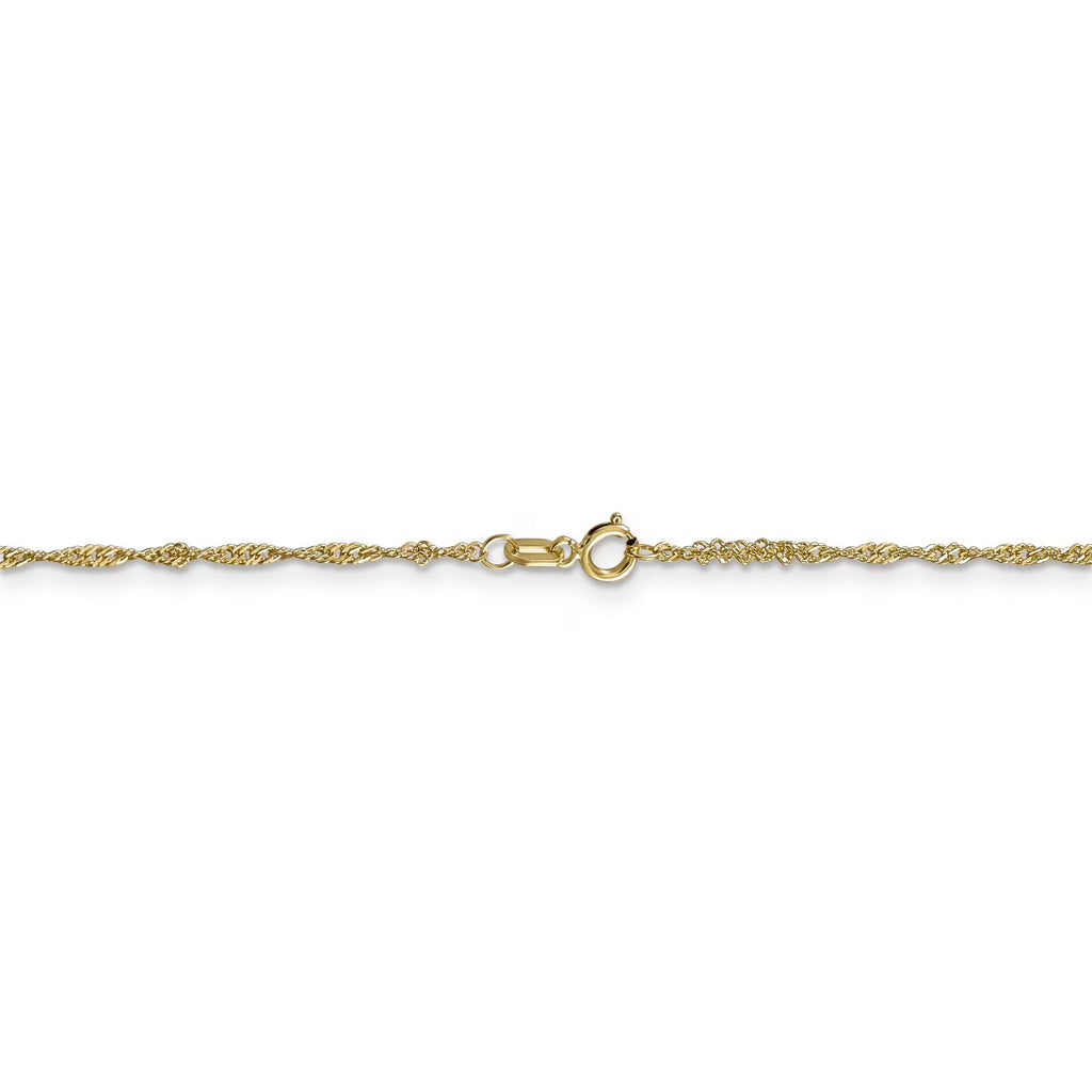 14k Yellow Gold Chain Necklace C255