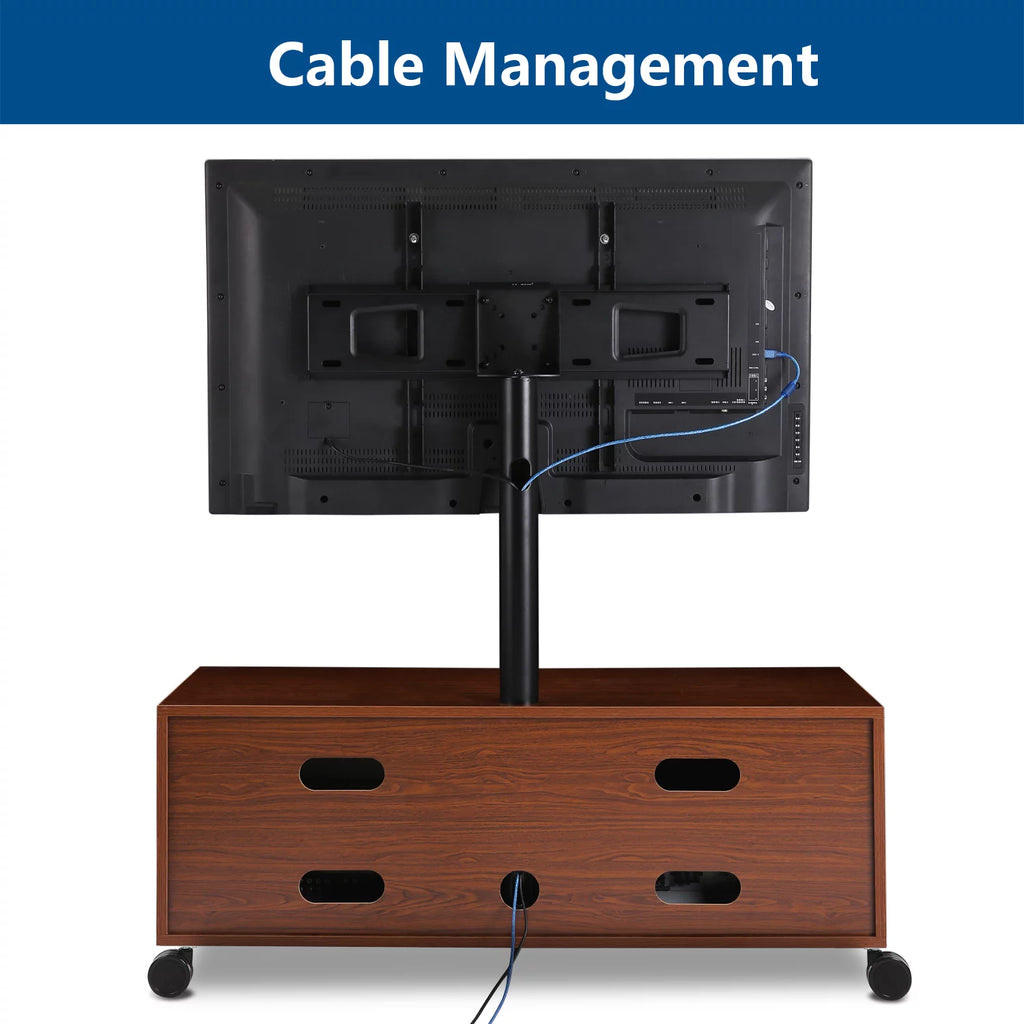 Wood Storage TV Stand with Mount G7836
