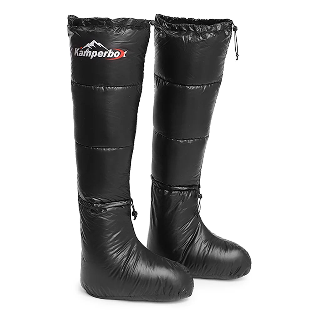 Winter Down Booties Socks with Adjustable Drawstring D469063