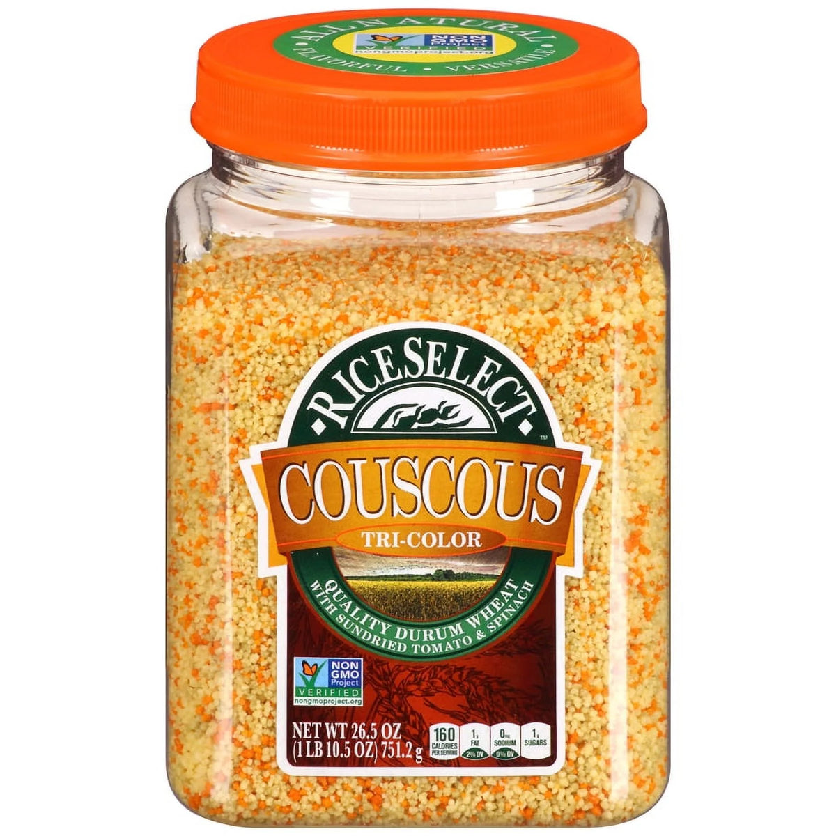 Tri-Color Couscous - Case of 4 - 26.5 oz. L2070