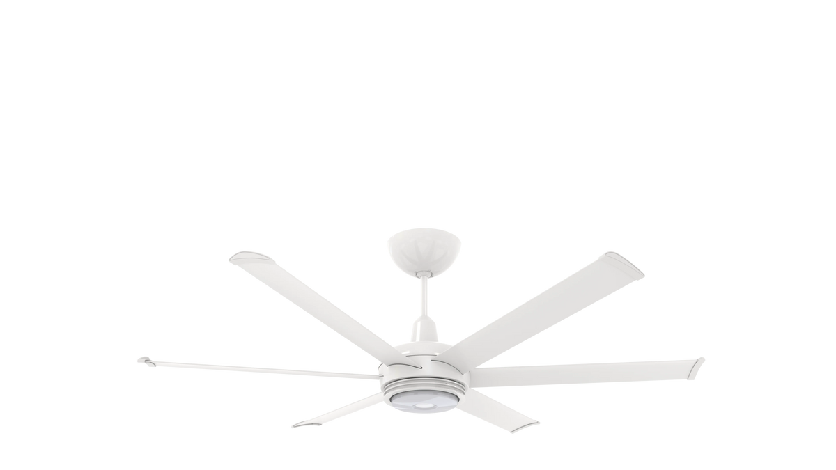 White 60 Ceiling Fan with Downlight M482091