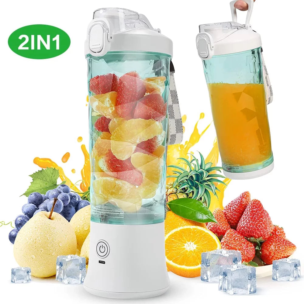 Portable Personal Size Blender with 6 Blades 20 Oz J3984
