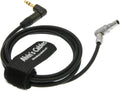 Right Angle 5 Pin Male to 3.5mm TRS Audio Cable 20 Inches Pack of 2 J686
