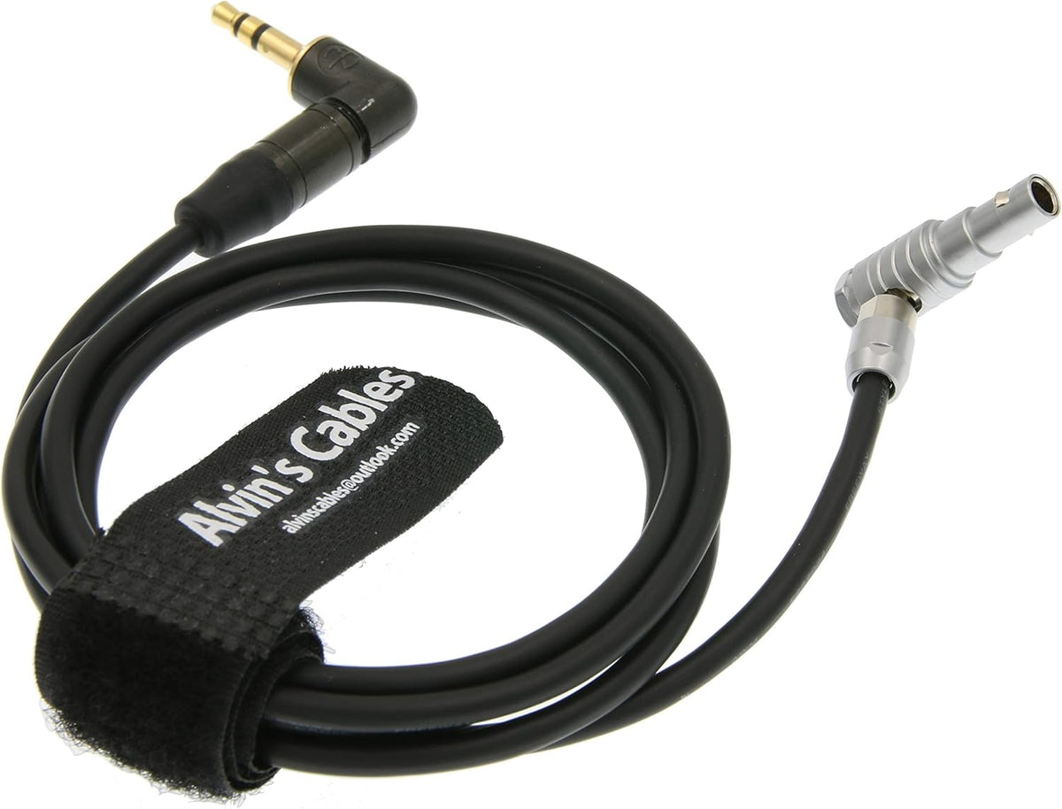 Right Angle 5 Pin Male to 3.5mm TRS Audio Cable 20 Inches Pack of 2 J686