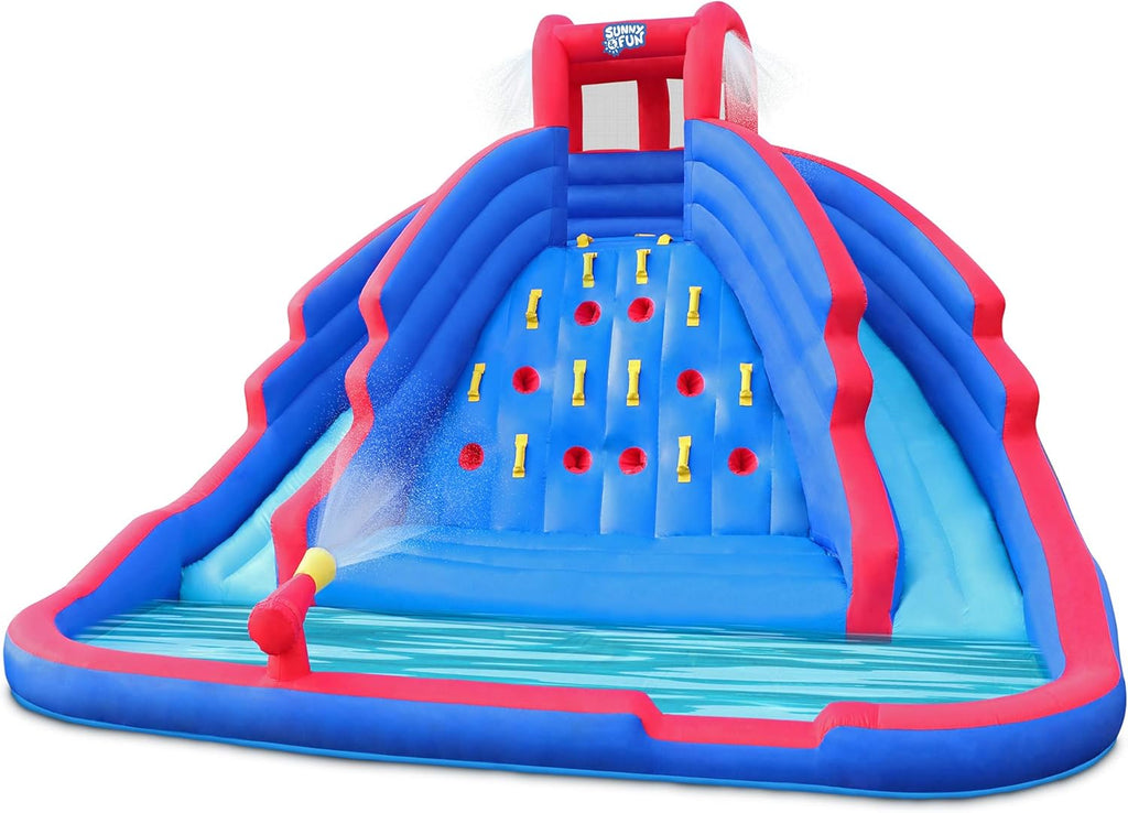 Inflatable Water Slide Park with Splash Pool D5091