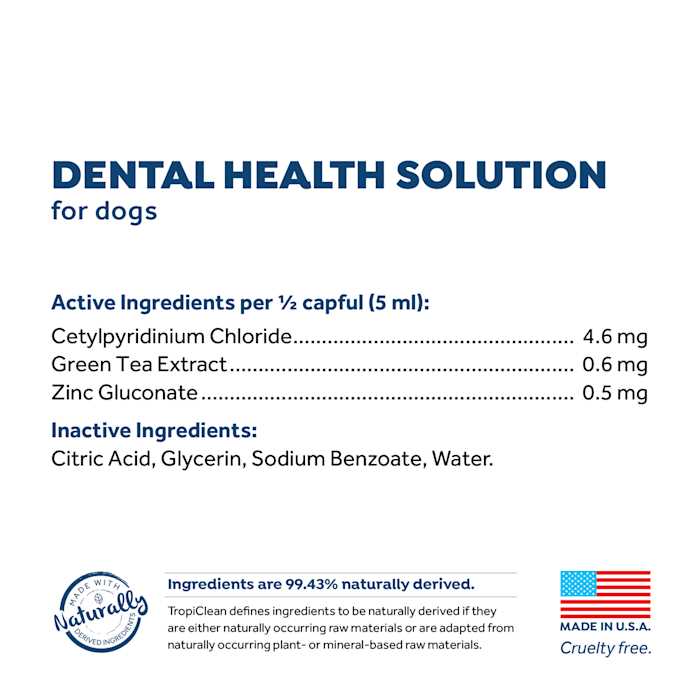 Fresh Breath Dog Dental Health Solution P7992