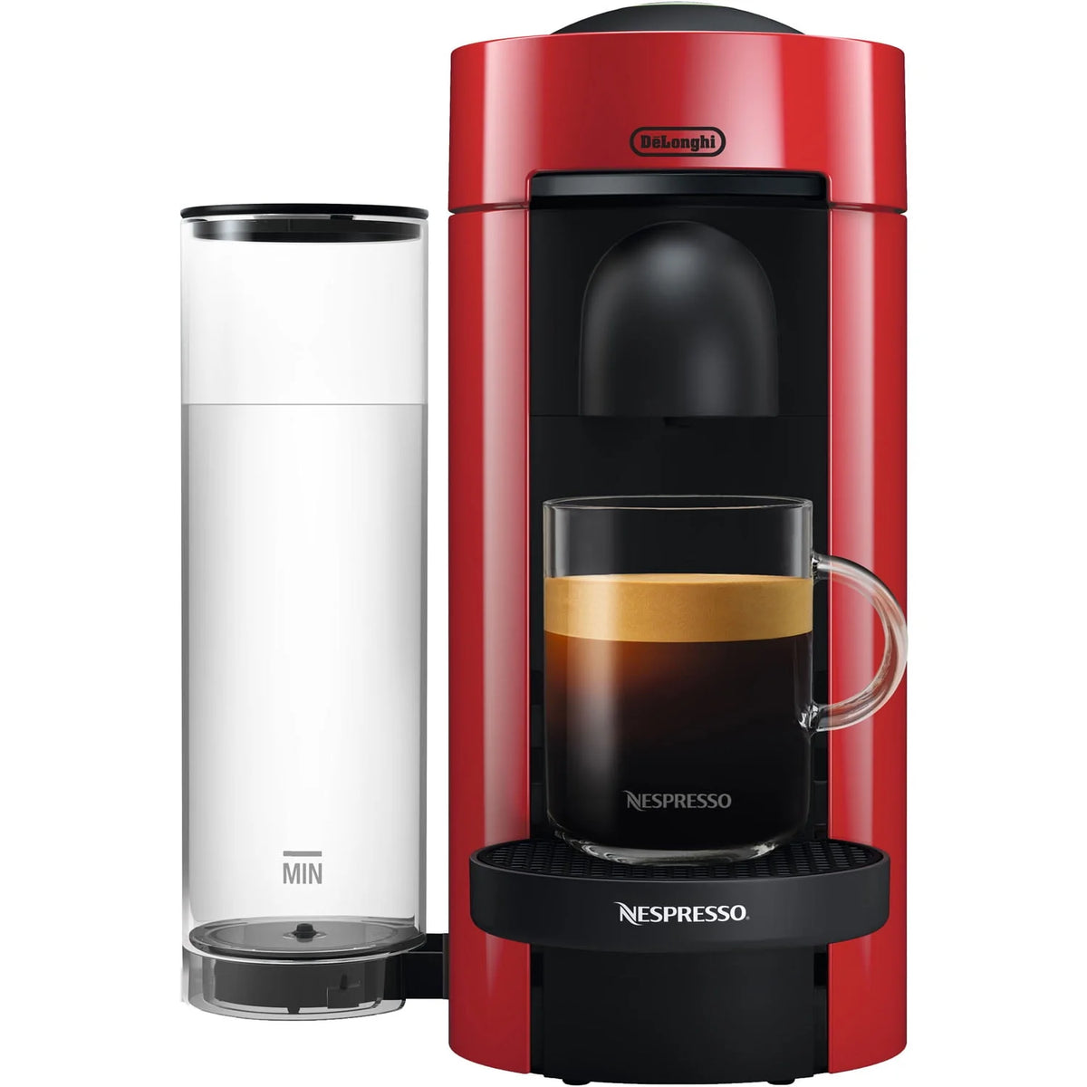 Red Coffee and Espresso Machine A6058