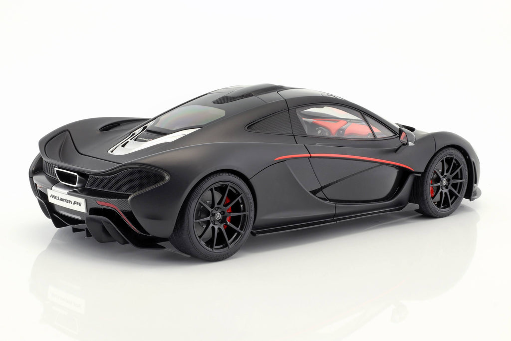 Matt Black with Red Accents 1/12 Model Car H15757