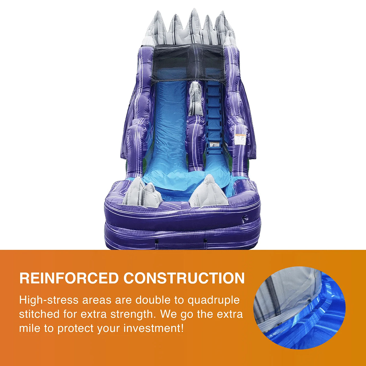 Commercial Grade Inflatable Water Slide with Pool Z328