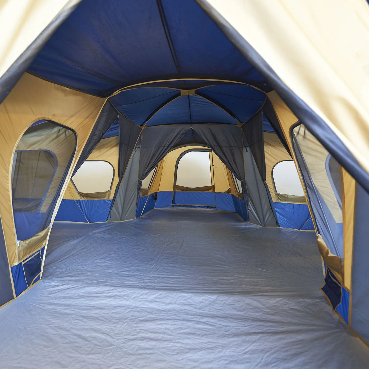 14-Person 4-Room Tent with 4 Entrances H9002