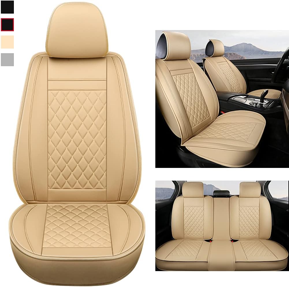 Black Rear Bench Car Seat Cover Q1210