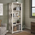 4 Shelf Farmhouse Bookcase B4924