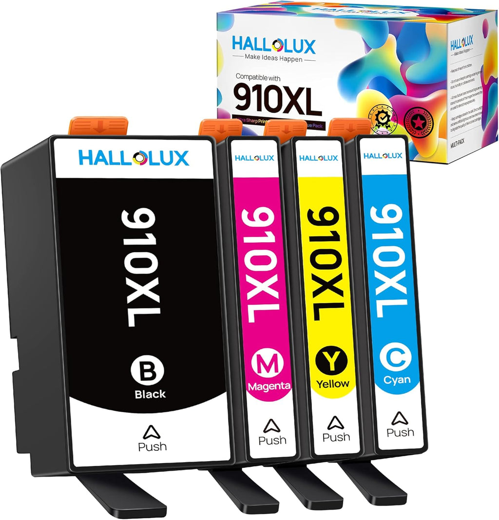 HP 910 XL Ink Cartridges Combo Pack (4 Pack) U277