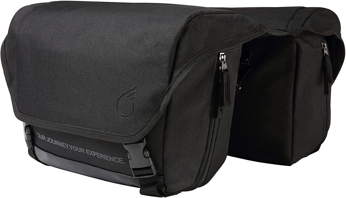 Gray Waterproof Double Sided Bicycle Pannier X10742