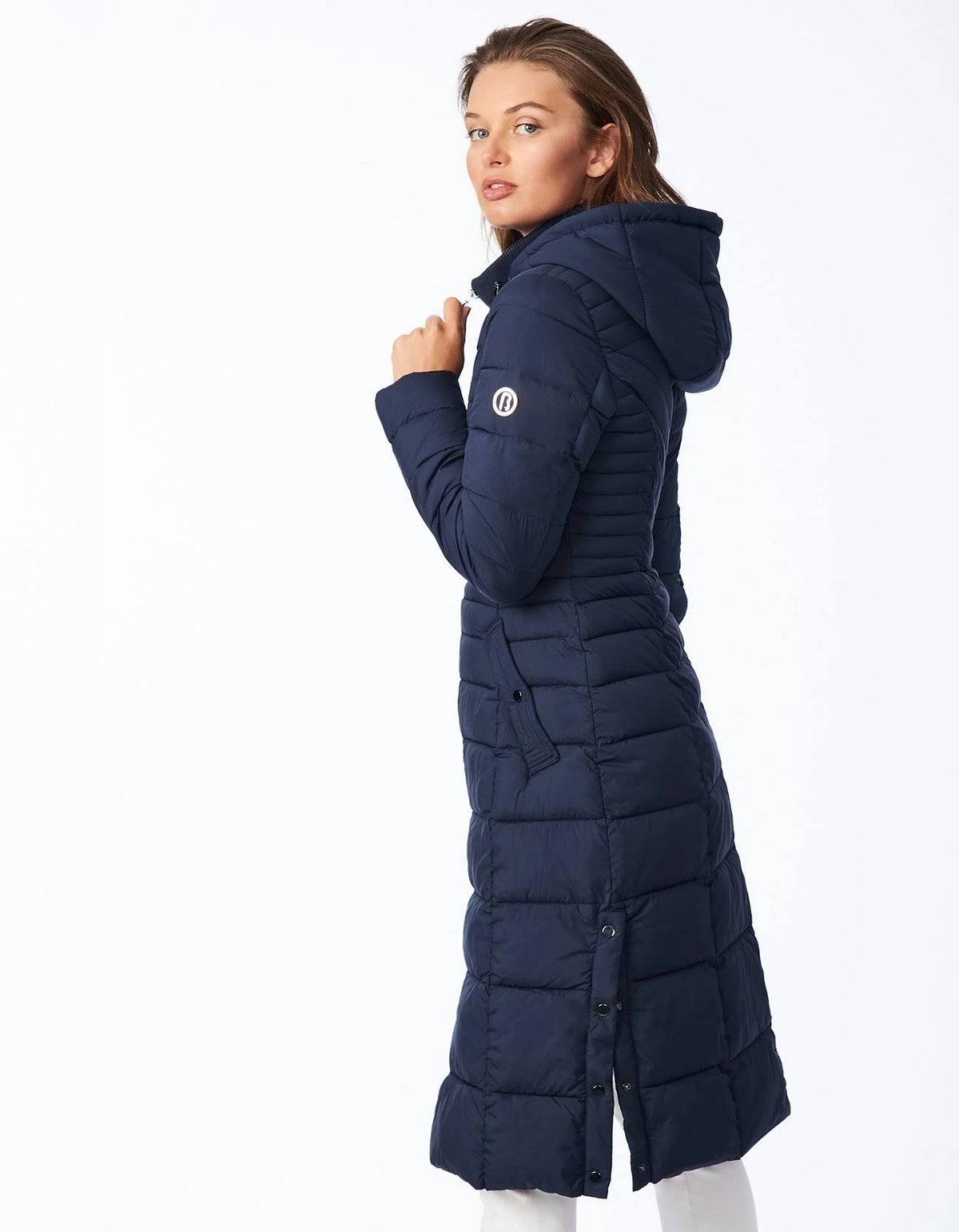 Hooded Packable Puffer Coat O13966