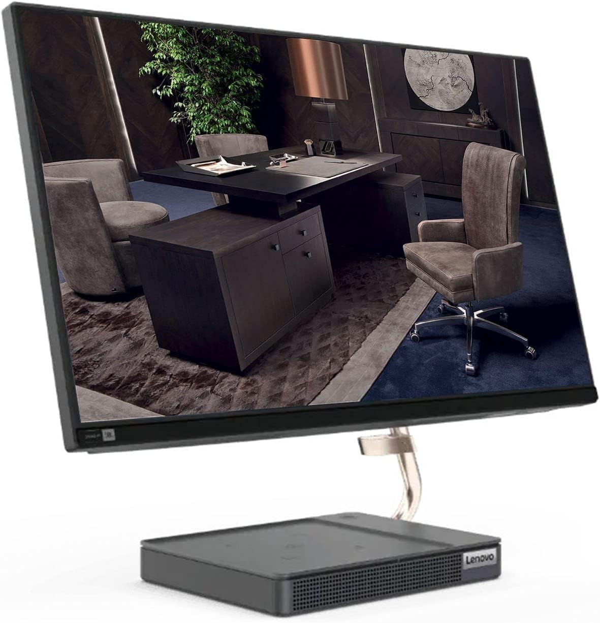 23.8" FHD Touchscreen All-in-One Desktop, AMD Ryzen 7 5700U, 16GB RAM, 256GB SSD+1TB HDD, Grey D8432