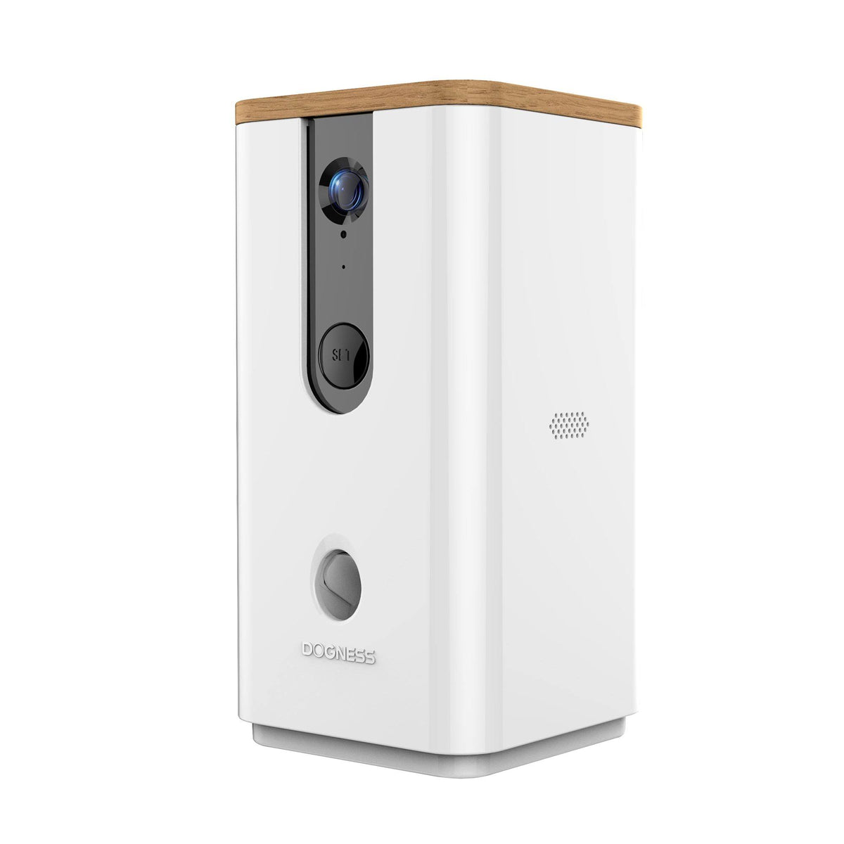 White Pet Treat Dispenser with Camera G86409