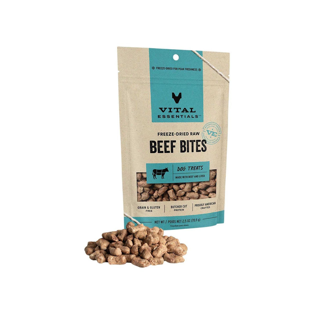 Freeze Dried Beef Dog Treats I2362