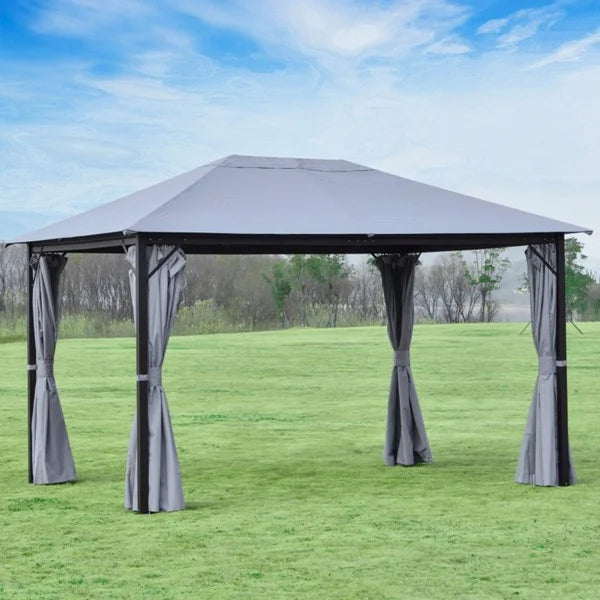 Gray Patio Gazebo F384801