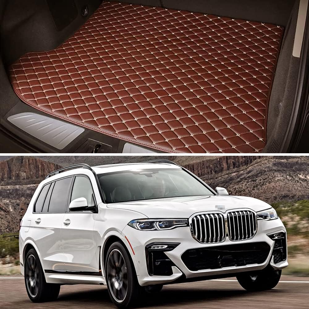 Black Car Trunk Mat Cargo Liner Pack of 2 E8448