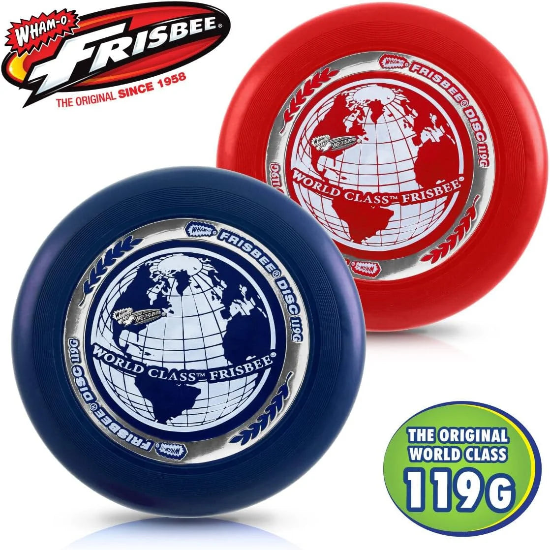 2 PACK Lightweight Flying Disc Y849