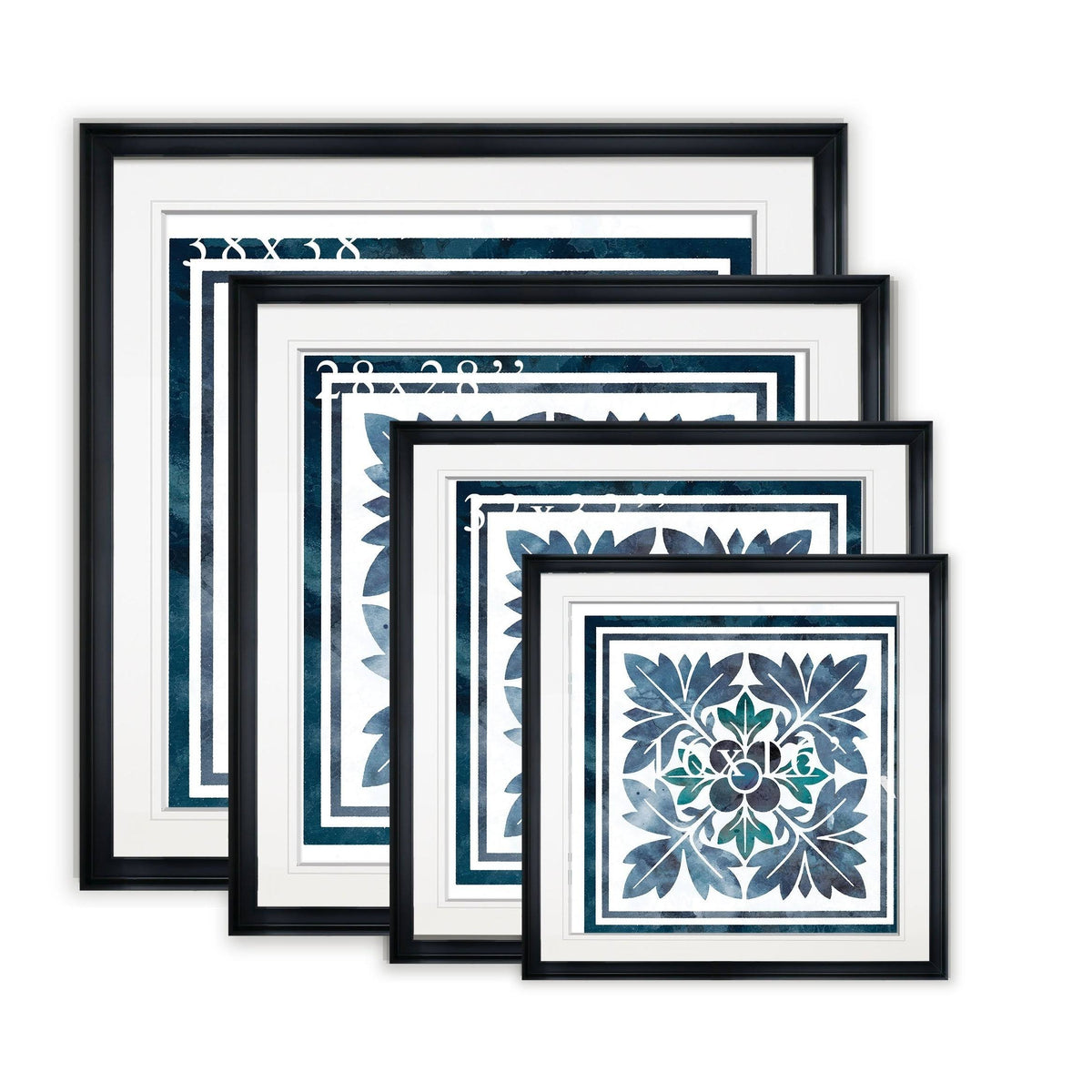Framed Giclee Print, 28 x 28 B6515