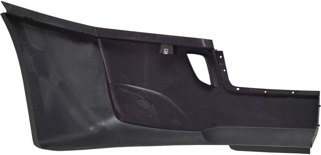 Painted Black and Silver Plastic Bumper End L997284