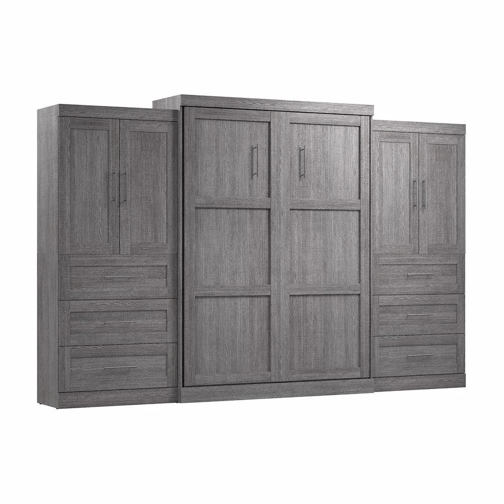 Queen Murphy Bed with Wardrobes W681490