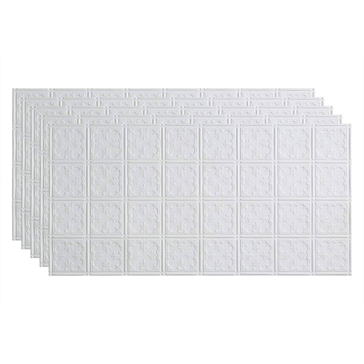 2 ft. x 4 ft. Matte White Ceiling Tile S774