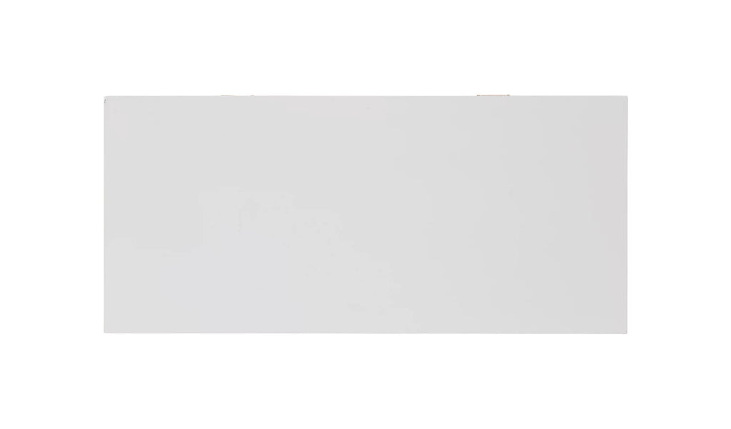 2-Drawer White Writing Desk S834284