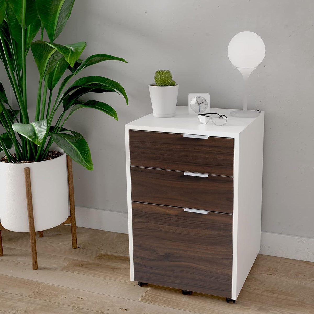 Mobile File Cabinet with 3 Drawer P5931