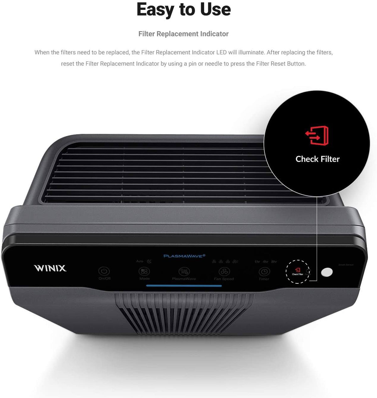 Air Purifier with True HEPA and Carbon Y70466