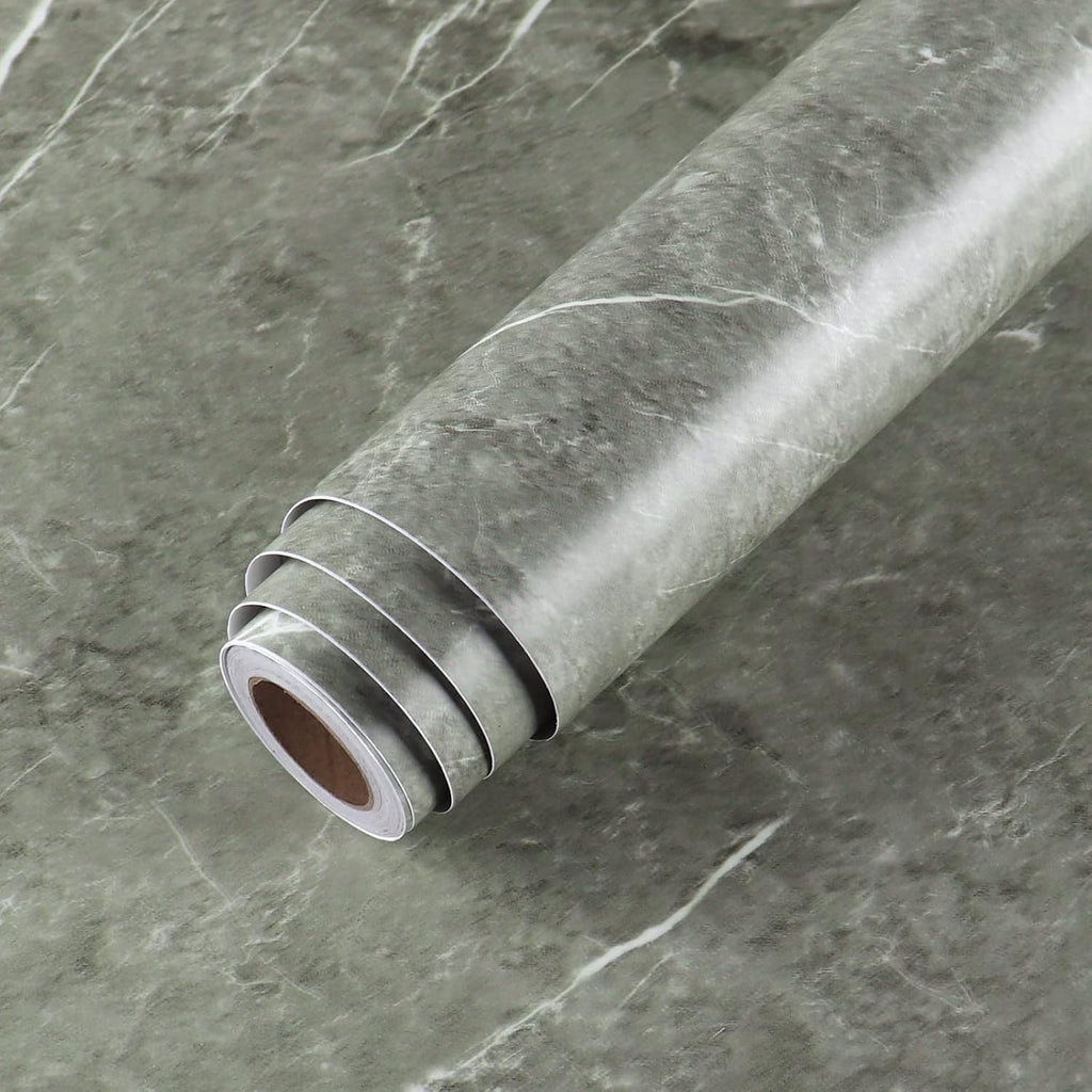160 x 36 Inch Taupe Marble Peel and Stick Contact Paper F3118