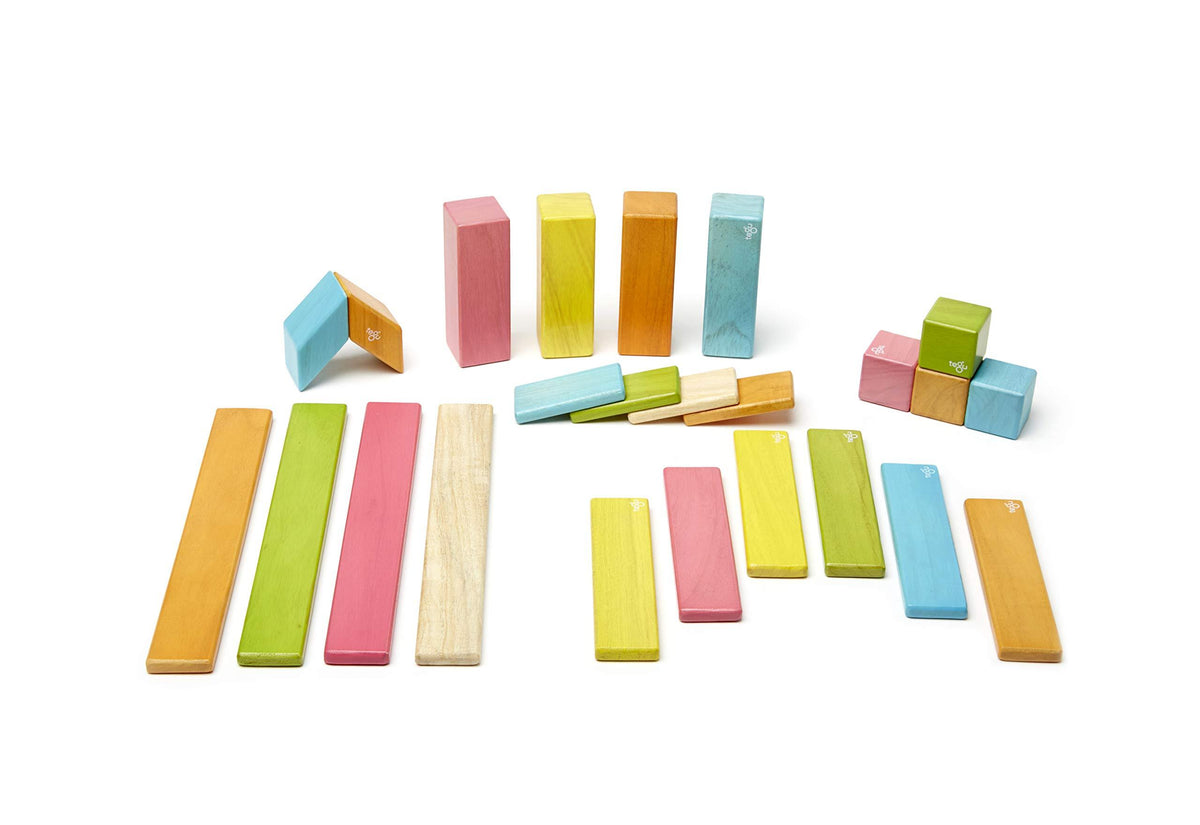 24 Piece Magnetic Wooden Block Set Y754445