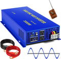 3500W Pure Sine Wave Power Inverter 36V DC to 120V AC with Wireless Remote Control H985949