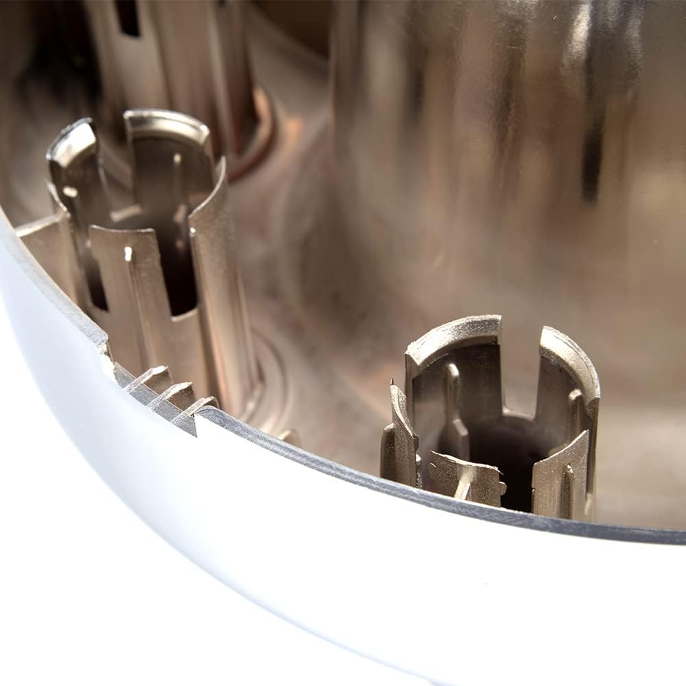 Chrome Open Dually Front Wheel Center Hub Cap O681