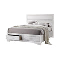 White Queen Storage Bed K981657
