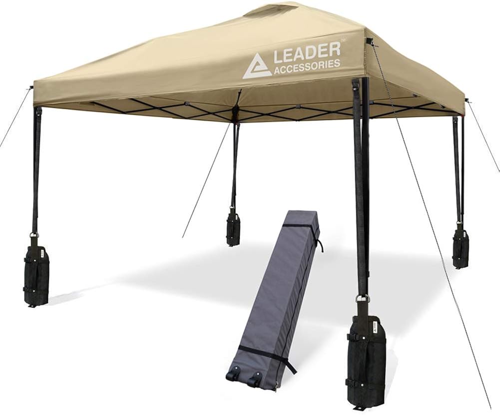 Pop up Canopy Tent 10' x 10' Instant Canopy with Carry Bag B4596