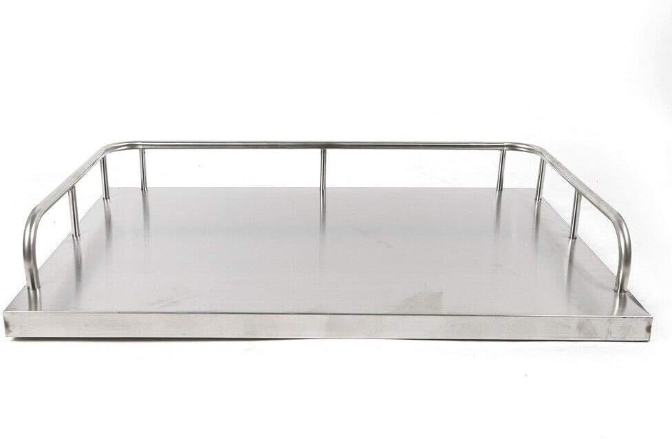Stainless Steel Utility Service Cart with Silent Omnidirectional Wheel F3050