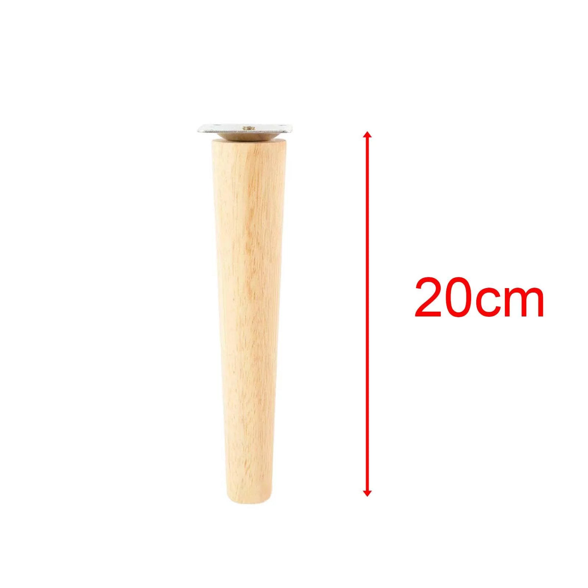 Wooden Furniture Legs 4 Pieces 20cm G892