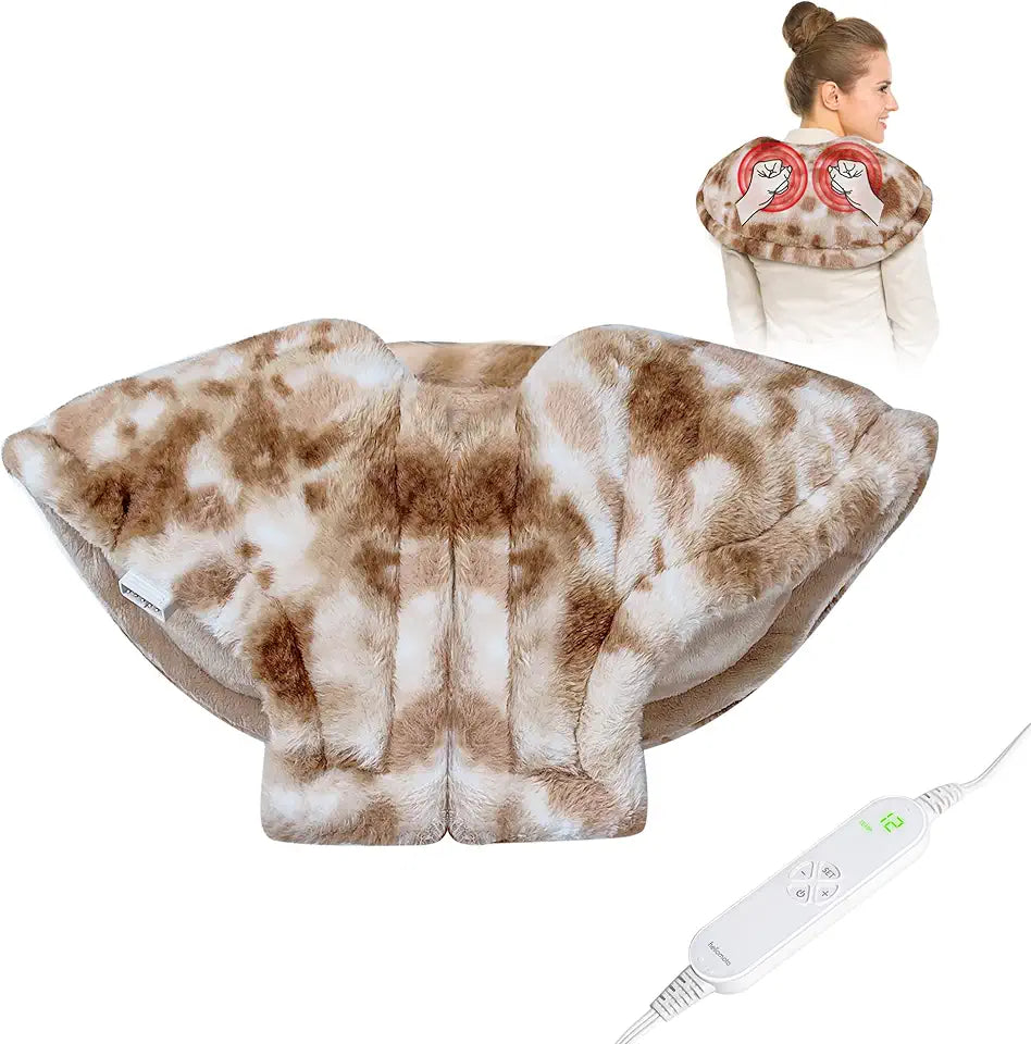 24'' x 27'' Weighted Electric Heating Pad with Massage X816