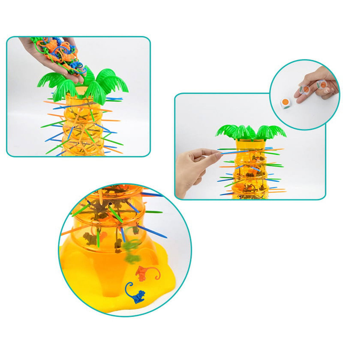 Monkey Flip Desktop Puzzle Toy O858
