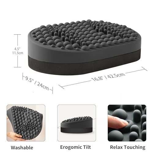Gray Soft Silicone Foot Rest F55271